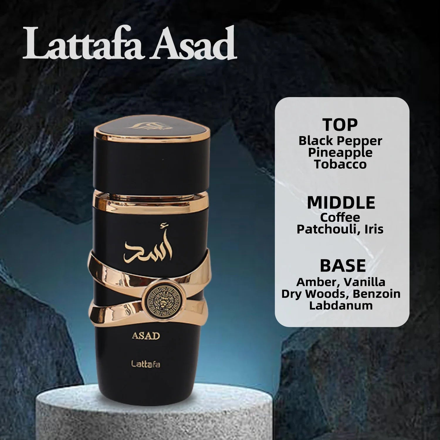 Original Lattafa Asad Bourbon For Unisex Eau de Parfum Spray Original Arab Perfumes Lattafa Yara Perfume Full Set Of Fragrances