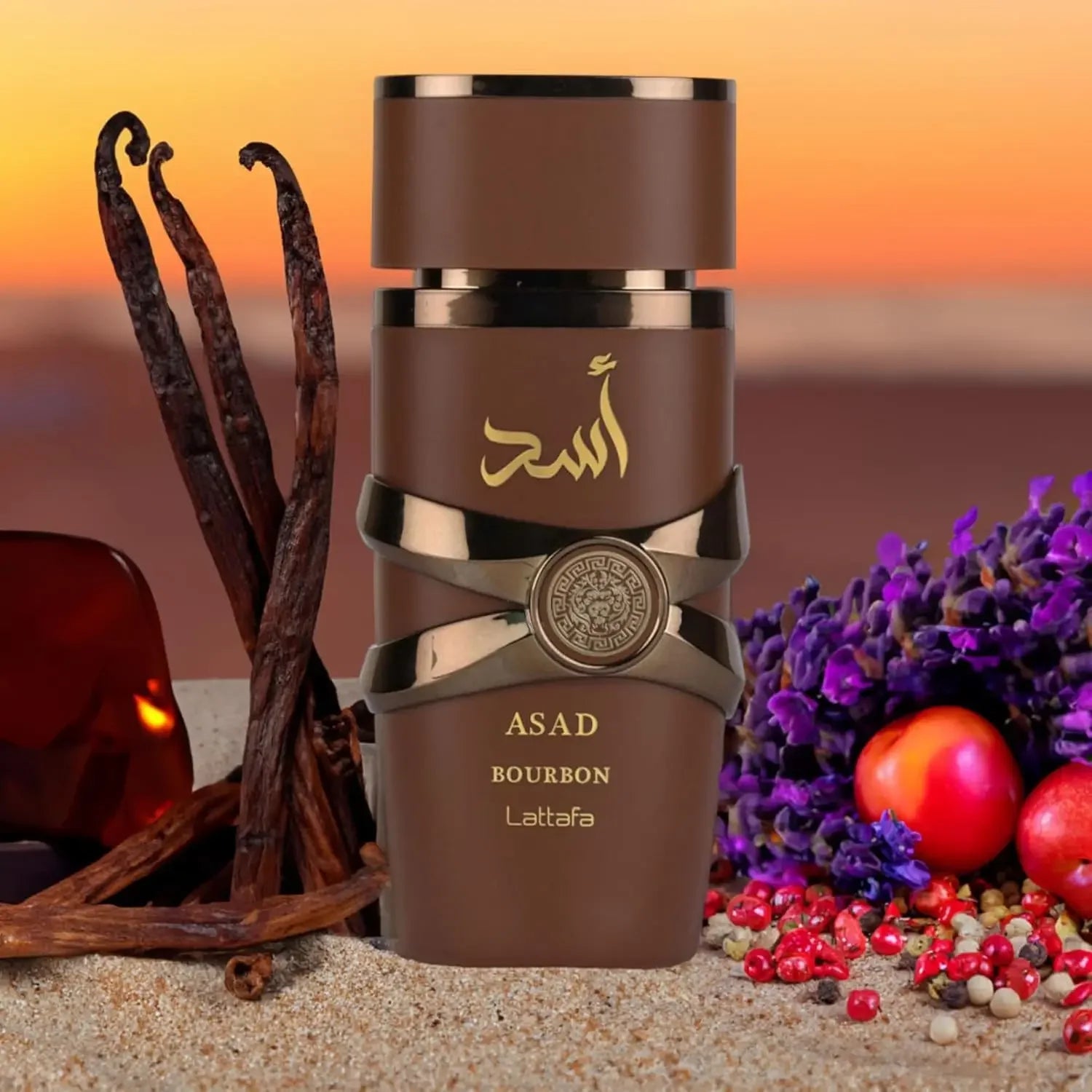 Original Lattafa Asad Bourbon For Unisex Eau de Parfum Spray Original Arab Perfumes Lattafa Yara Perfume Full Set Of Fragrances